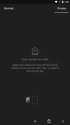 Opera Mini beta android App screenshot 4